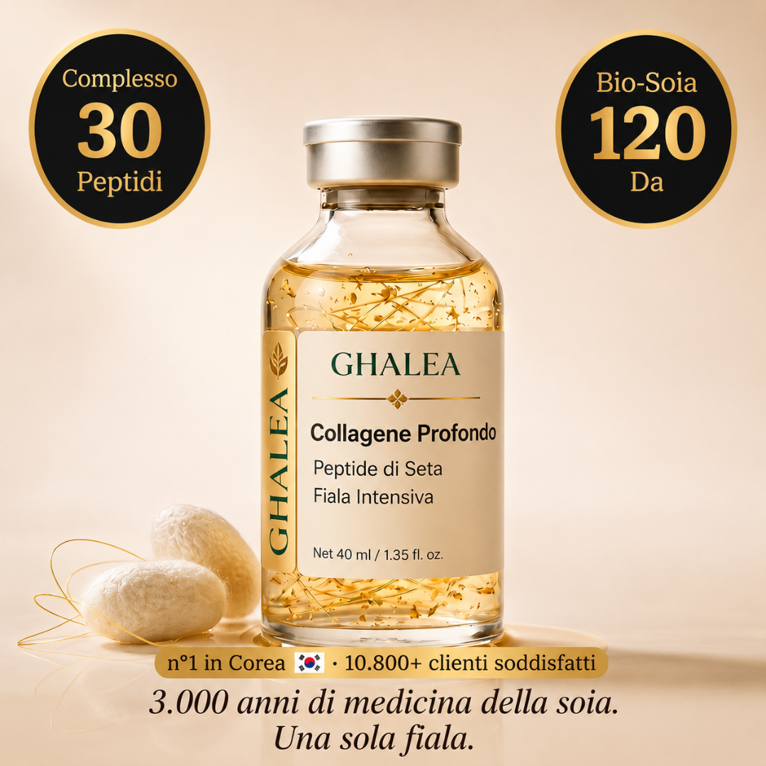 GHALEA -Siero Coreano al Collagene di Seta Effetto lifting fin dalla prima applicazione