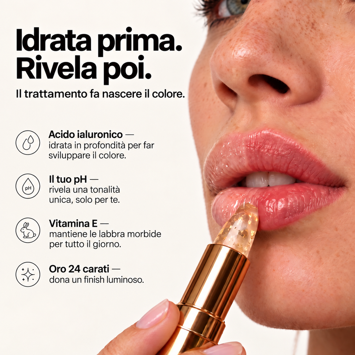 GHALEA - Rossetto pH per Labbra Mature