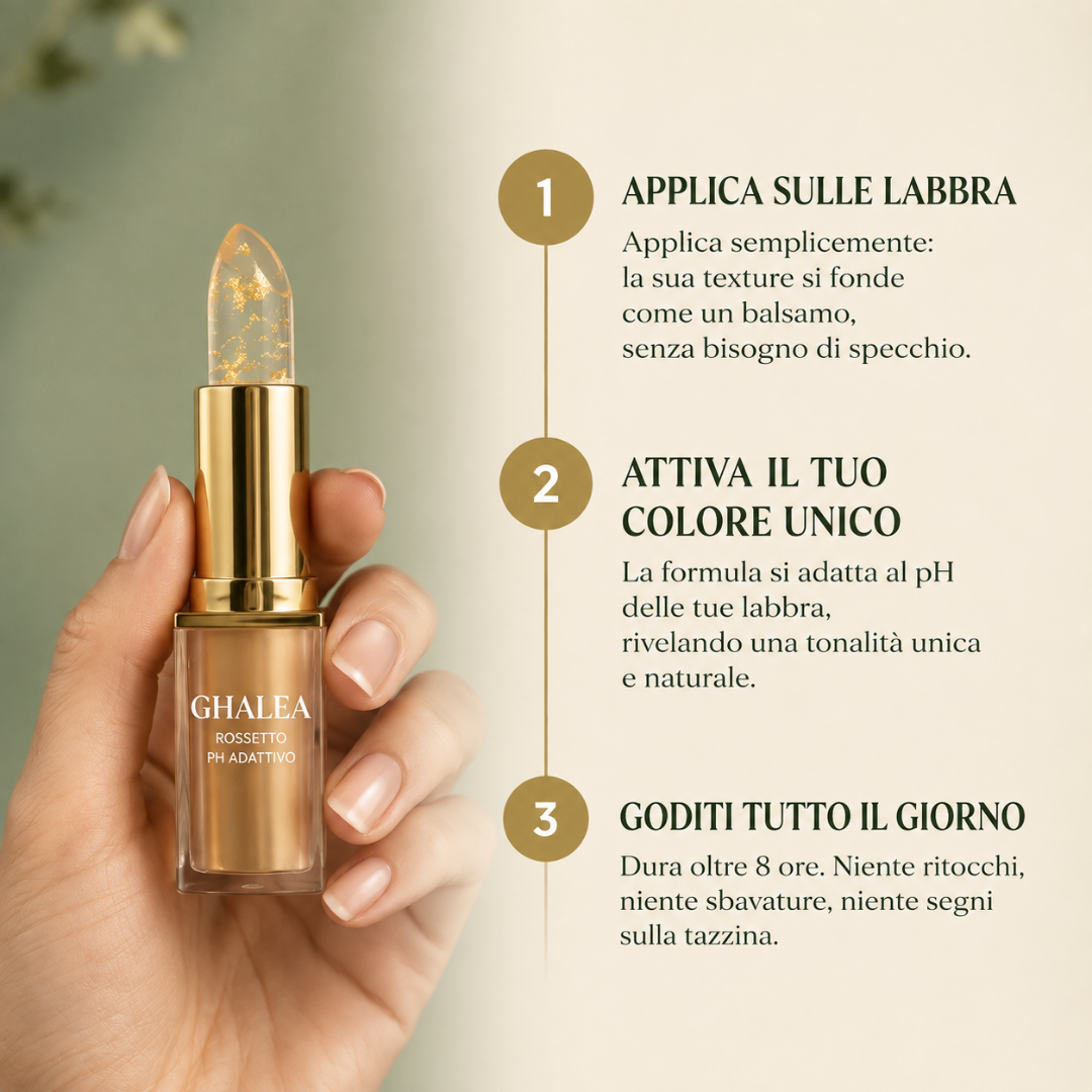 GHALEA — Rossetto pH per Labbra Mature