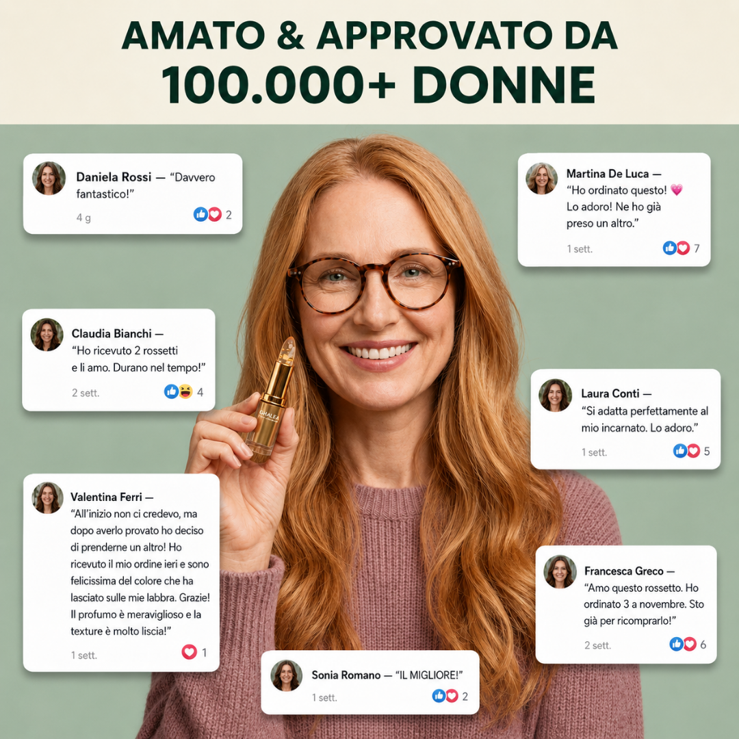 GHALEA — Rossetto pH per Labbra Mature