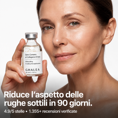 GHALEA -Siero Coreano al Collagene di Seta Effetto lifting fin dalla prima applicazione